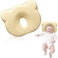 thumbnail image 1 of Almohada de espuma para bebés con memoria, evita que la cabeza quede plana, 1 of 6