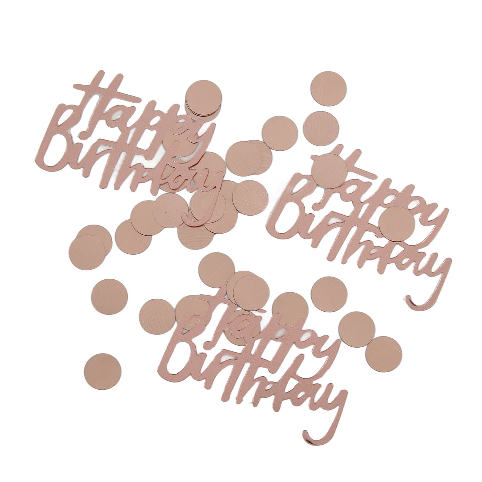 Birthday Confetti Rose Gold Party Supplies Birthday Party Confetti For