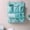 Light Blue, variant on FFENYAN Gift Home Hanging Storage BagBathroom Accessories Wall Door Back Wardrobe Dormitory Organizer Fabric Kitchen Accessories Multifunctional Storage Bag With 3Pcs Adhes