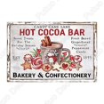 thumbnail image 1 of Putuo Decor-señal para colgar en la pared de Feliz Navidad, lienzo de cacao caliente, póster, arte de pared, decoración navideña para el hogar, 1 of 4