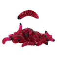 thumbnail image 2 of 50 piezas de señuelos de pesca suaves de cm, cebo de pesca de agua dulce de plástico, gusanos de pesca de lubina, señuelos de pieza artificiales, Rojo shamjiam señuelo de pesca, 2 of 8