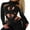 Black, variant on xiaxaixu Women Slim One Piece Jumpsuit, Long Sleeve High Neck Sheer Mesh Irregular Cutout Bodysuit for Party Club