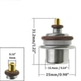 thumbnail image 2 of Suitable For Mazda 2 Fuel Pressure Regulator Zj3813280 Zye91335xa Zye91335xa, 2 of 5