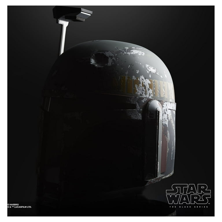 Star Wars The Black Series Boba Fett Premium Electronic Helmet Mandalorian Bounty Collection for Galaxy Fans Walmart