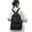 Black, variant on Everyday Backpack With Spacious Main Compartment Versatile Travel Daypack for Work School And Outdoor Activities Ergonomic Back And Padded Shoulder Straps