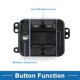 thumbnail image 3 of Interruptor de ventana eléctrica delantero izquierdo Unique Bargains para Jeep Liberty 2004, 3 of 7