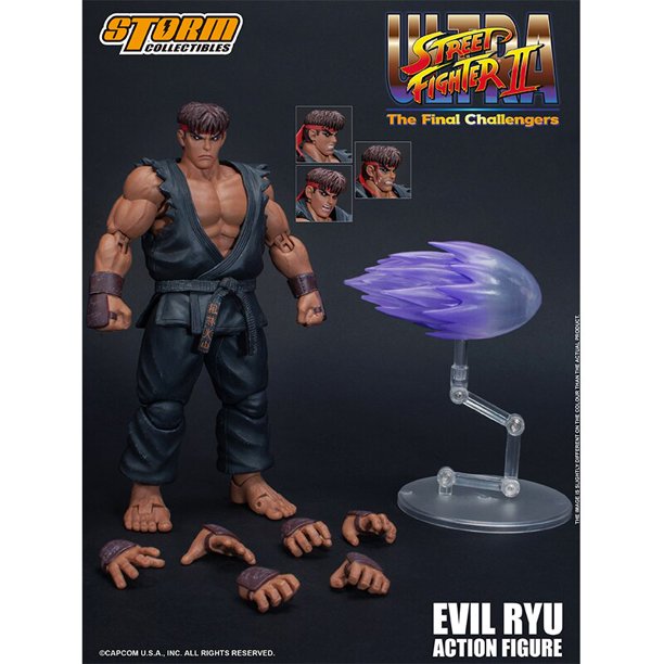 Juguetes Storm originales 1/12 USFII-EVIL RYU (EDICIÓN DE LA CONVENCIÓN), modelo de figura de acción, decoración, juguete coleccionable, regalo de cumpleaños Gao Jinjia LED