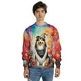 thumbnail image 4 of Hello 2025 Shetland Sheepdog Celebrates Happy New Year Firework Balloon All Over Print 3D Sweatshirt Unisex Merch Sheltie Dog Lover Gifts - 02024, 4 of 6