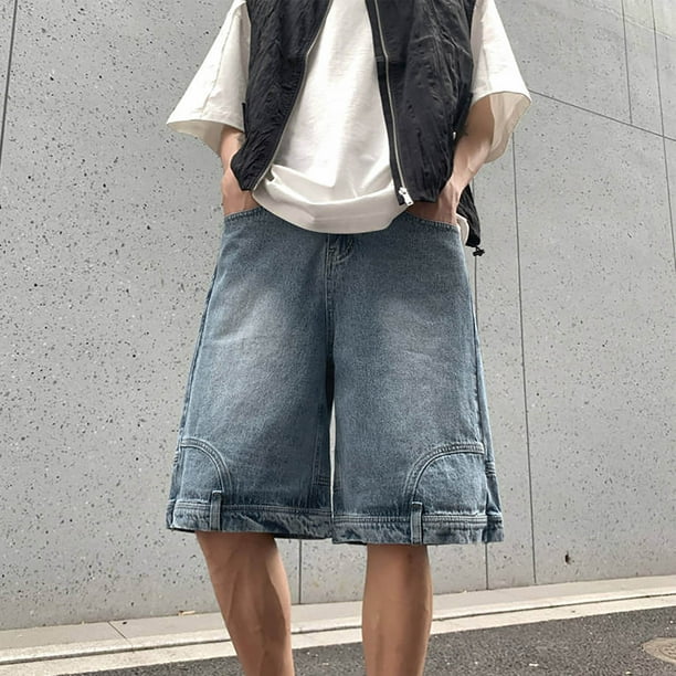WILLBEST Pantalones Cortos de Cuero Ajustados para Hombre, para Discoteca, Escenario, Banda de Rock, Lencería