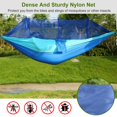 thumbnail image 4 of iMountek Camping Hammock with Mosquito Net, Portable Automatic Quick Open Hammocks for Outdoor Hiking Camping Backpacking Travel Backyard Beach, 4 of 11