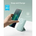 thumbnail image 2 of Anker 622 Magnetic Battery (MagGo), 5,000mAh Foldable Magnetic Wireless Portable Charger with Stand and USB-C Port (On The Side), Magsafe-Compatible for iPhone 16/15/14/13 Series, 2 of 7