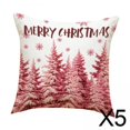 thumbnail image 1 of 5 Fundas de Almohada Navideñas Soledad Estilo de Cama de Granja 45 cm x 45 cm, 1 of 7