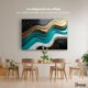 thumbnail image 2 of Cuadro Decorativo Canvas Abstracto Belleza Abstracta 90x60 Canvas Revolution, 2 of 3