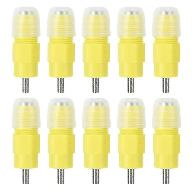 Lot de 10 abreuvoirs automatiques détachables pour poulets, tétines pour volailles, pour tube carré