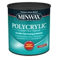 thumbnail image 1 of 1 qt Minwax 65555 Transparent Polycrylic à Base d'Eau Fini Protecteur Lustré, 1 of 4