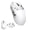 White, variant on Ultra-Lightweight Wireless Gaming Mouse with Decorative Stickers, 59g Tri-Mode Rechargeable Mouse, 1000Hz Polling Rate, Ergonomic Design for Gaming, Work, Laptop & PC, White