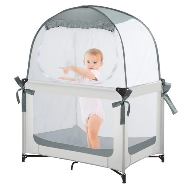 Coolnut Baby Pack N Play Tent, Baby Crib Safety Tent to Keep Baby from