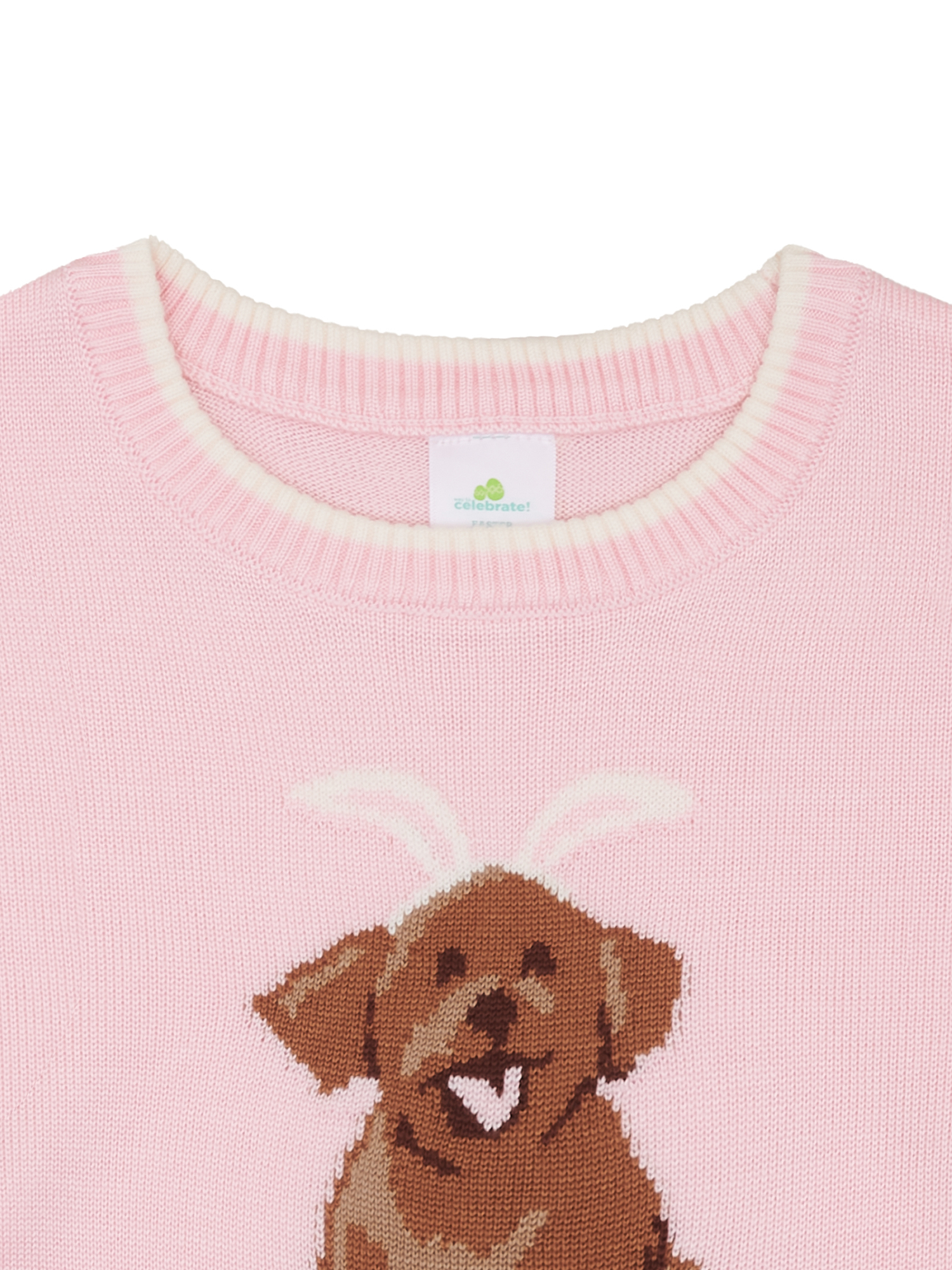 Way to Celebrate Girls Easter Sweater, Sizes 4-18