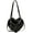 Black, variant on Kukuzhu Heart Hobo Bag for Women Small Tote Y2k Bags Shoulder Bag Chic Crossbody Bag Satchel Gift 2023