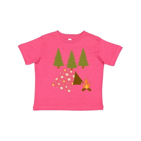 

Inktastic Summer Camp Girls Camping Gift Toddler Toddler Girl T-Shirt