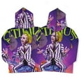 thumbnail image 4 of Beetlejuice Full Zip Hoodies Hooded Long Sleeve Jacket Lightweight Sweatshirt Warm Winter Coats M, 4 of 6