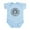 Sky Blue, variant on CafePress - Medusa - Baby Light Bodysuit, Size Newborn - 24 Months