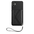 thumbnail image 6 of Wallet Case Compatible Google Pixel 9 / 9 Pro, Women Vegan PU Leather Phone case with RFID Blocking Card Holder Detachable Wrist Strap Shockproof Kickstand Phone Case for Google Pixel 9 / 9 Pro, Black, 6 of 6