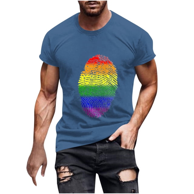Camisetas de Manga Larga para Hombres Imprimir Camiseta de Cuello Redondo Casual, Camisetas de Manga Larga para Hombres Algodón