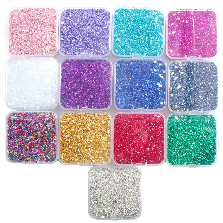  Meyer Imports Crushed Glass Glitter for Arts and Crafts -  Broken Glass German Glitter for Resin Craft Art/Tumblers/Nail Art/DIY  Jewelry Making Decoration - 1 OZ Jar - White : Arts, Crafts