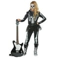 thumbnail image 2 of Skeleton Rocker Child Costume, 2 of 2