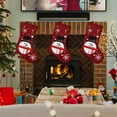 thumbnail image 4 of Gibobby Regalos de dulces Calcetines Calcetín de chimenea personalizado Decoraciones navideñas de felpa para el y accesorios de fiesta para niños Decoración de temporada(C), 4 of 5