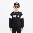 thumbnail image 4 of Gibobby Tirantes Para&nbsp;Camisa Niños y niños pequeños Sudadera de manga larga con estampado de Cuello redondo de algodón Tops Traje de otoño Sudaderas(Negro, 6-7 Años), 4 of 5