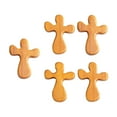 thumbnail image 4 of 5 piezas de cruz de oración de mano para vecino de Tierra Santa, palma aferrada, persona religiosa B, 4 of 9