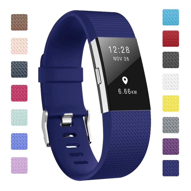 Gwong Electrónica Reemplazo ajustable Smart Sport Watch Band Correa de muñeca para FitBit Cargar 2
