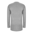 thumbnail image 4 of Plus Size Cardigan for Women Fall Long Sleeve Open Front Sweaters Casual Loose Solid Color Knitted Coats (Gray XL), 4 of 6
