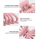 thumbnail image 3 of Paquete de 4 clips de garra extra grandes y lazos para el cabello grueso y largo y rizado, clips de abrazadera de garra gigante para mujeres y niñas, clips de pelo neutros rectangulares anti, 3 of 5