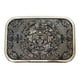 thumbnail image 2 of Azteca Sun Calendar Pattern Western Hebilla de Cinturón, Silver Rodeo Texas Cowboy Hebillas Occidentales Grandes Baoblaze Hebilla del cinturón de los hombres, 2 of 6