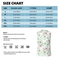 thumbnail image 6 of Daiia Lilies Flowers Printed Men's Tank Tops,Casual Soft Sleeveless Gym Muscle Shirts Bodybuilding Tee-Large, 6 of 8