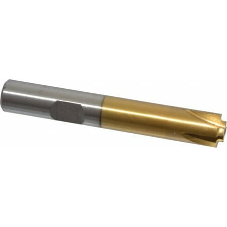 

Value Collection 1/32 Radius 3/8 Diam 4 Flute High Speed Steel Corner Rounding End Mill