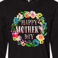 thumbnail image 4 of Inktastic Happy Mother's Day- flowers Long Sleeve T-Shirt, 4 of 5