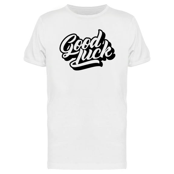Good Luck Design T-Shirt Men -Image by Shutterstock, Male 3X-Large