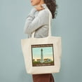 thumbnail image 3 of CafePress - Cape May Lighthouse Tote Bag - Unisex Canvas Tote Bag, Beige, 1-Piece, 3 of 7