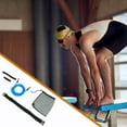thumbnail image 4 of CTIRCHIU 1 Set of Swim Training Resistance Belt Adjustable Elastic Exerciser Belt Safety Rope (Blue), 4 of 7