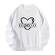 thumbnail image 1 of Sudadera para mujer, jersey para mujer y niña, sudadera de cuello redondo, tops casuales, camisa M, 1 of 9