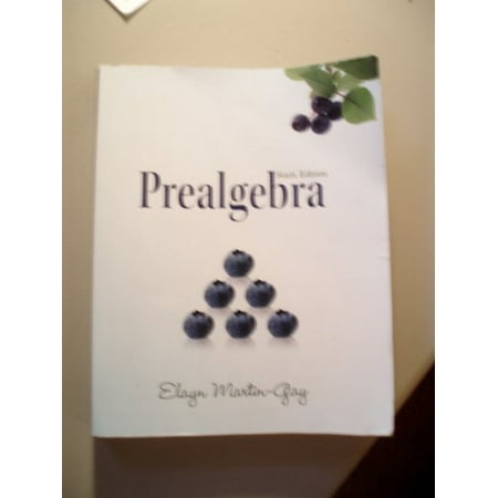 Prealgebra (The Martin-Gay Paperback Series) [Paperback - Used]