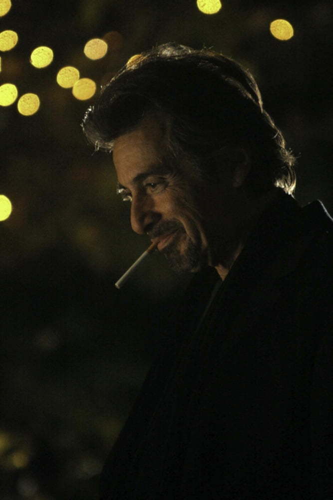 A film still of Al Pacino smoking in Two for the Money Photo Print (24