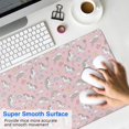thumbnail image 4 of Long Mouse Pads for Desk,Pink Cartoon Unicorn Rainbow Cloud Moon Star Desk Mats on Top Of Desks, Desk Mouse Pad Extra Large with 3mm Non-Slip Base and Stitched Edge for Gaming,Work,Home 31.5"x15.7", 4 of 5