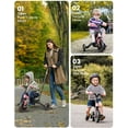 thumbnail image 3 of Besrey Toddler Tricycle for Ages 1-3 Years,Kids Trike with Push Handle for Boys and Grils,Child Bikes with Backrest and Safety Belt,Pink, 3 of 9