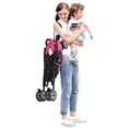 thumbnail image 3 of Infans Folding Lightweight Baby Toddler Umbrella Travel Stroller w/ Storage Basket New, 3 of 6