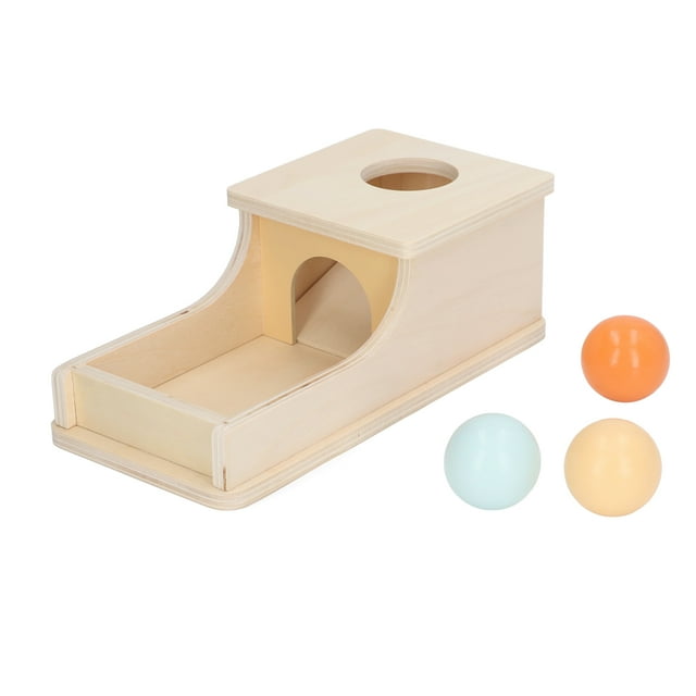 Jouet Éducatif pour Enfant, Jouet de Lancer Parent-Enfant Multifonction en Bois Composite, Jouet Modèle de Simulation à Boîte à Tiroirs pour l'Éducation Précoce des Enfants, Entraînement des Habiletés de l'Enfant